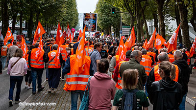 Photos Manifestation du 18 septembre 2025 à Lorient 